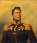 Dawe George Portrait of Bogdan B. Helfreich 1773-1843  - Hermitage
